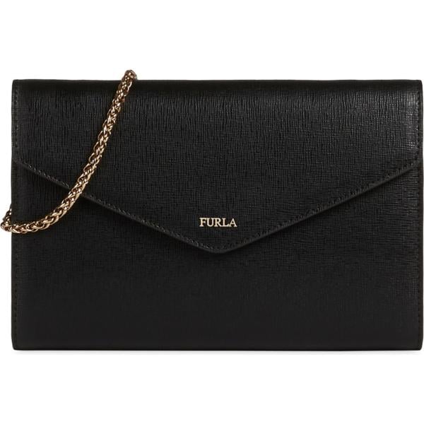 Portamonete Furla negro un solo color