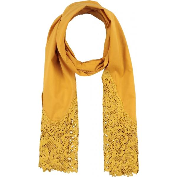 estolas Twinset amarillo un solo color