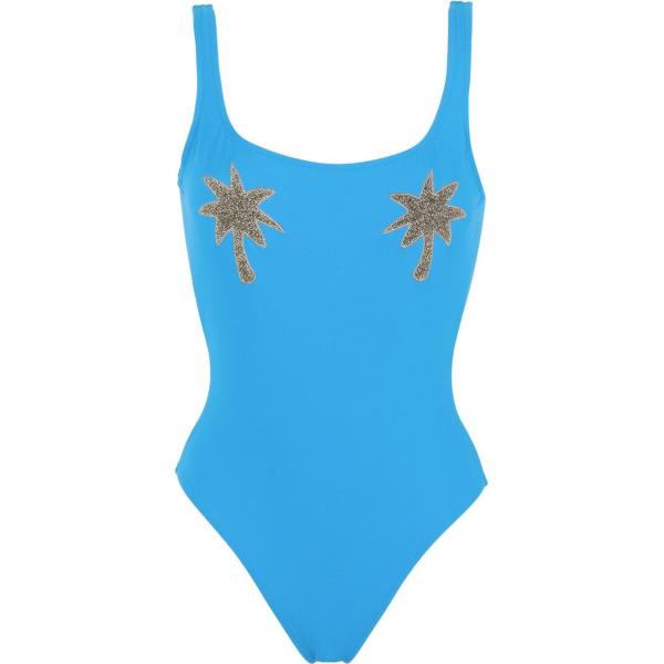 bañadores Mimì À La Mer azul un solo color