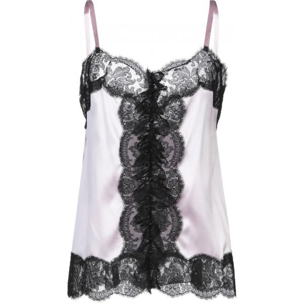 camisetas sin mangas Dolce & Gabbana rosa con diseños