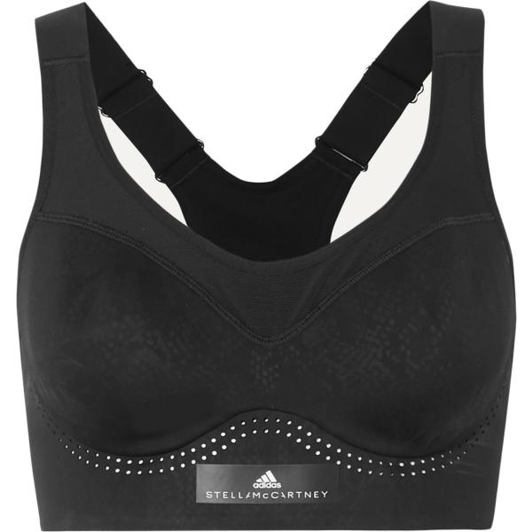 Reggiseno jersey ADIDAS by STELLA McCARTNEY negro