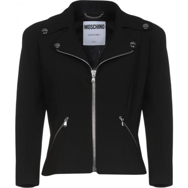 blazers Moschino negro un solo color