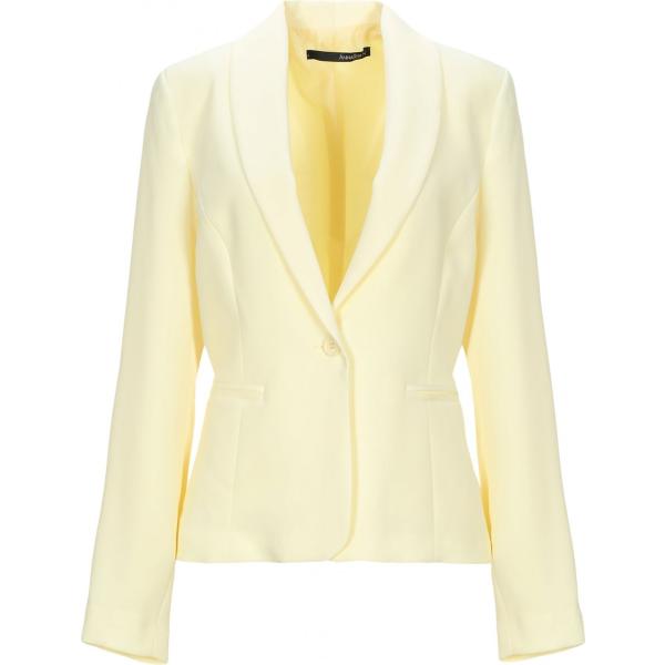 chaqueta Annarita N amarillo un solo color