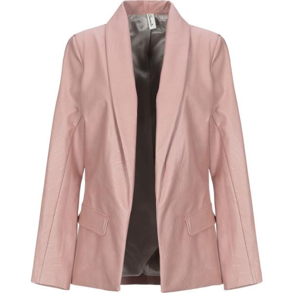 chaqueta Souvenir rosa un solo color