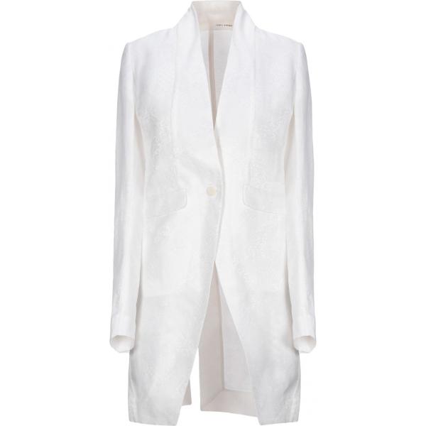 Giacca jacquard Isabel Benenato blanco con diseños