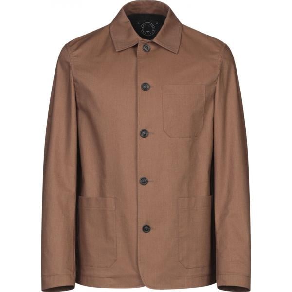 T-JACKET by TONELLO marrón un solo color