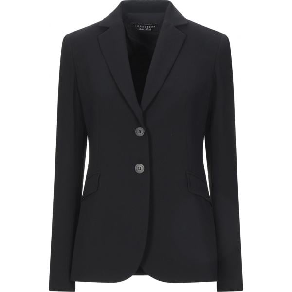 blazers Caractère negro un solo color