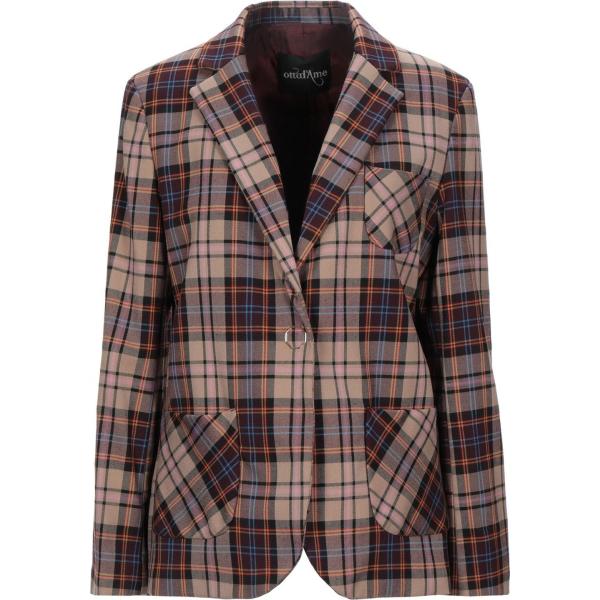 blazers Ottodame marrón escocés