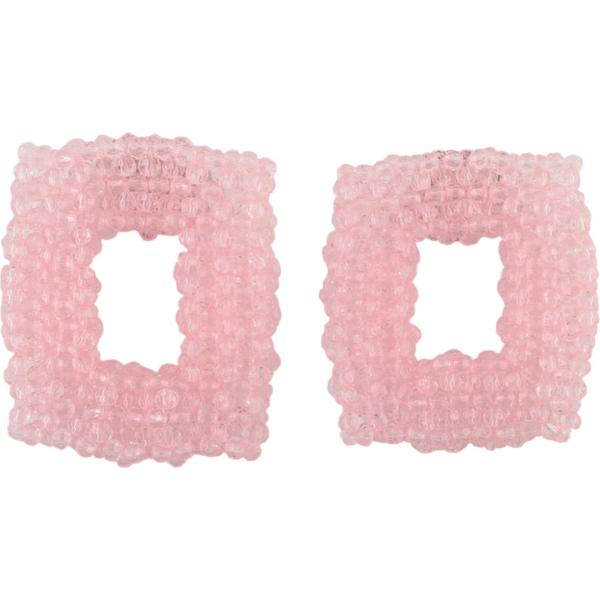 pendientes Dries Van Noten rosa