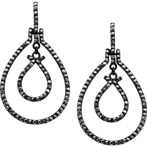 pendientes Dettagli negro