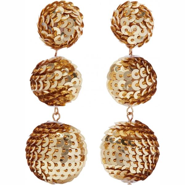 pendientes Kenneth Jay Lane amarillo