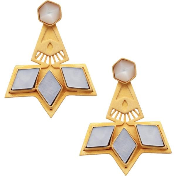 pendientes Jude Benhalim azul
