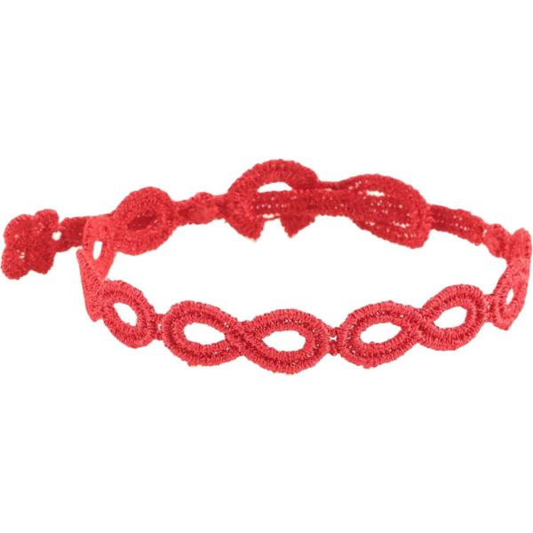 pulseras Cruciani rojo