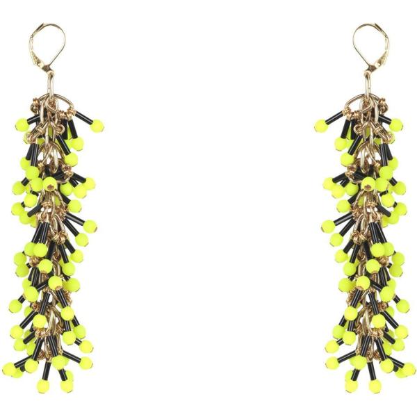 pendientes Longshaw Ward amarillo