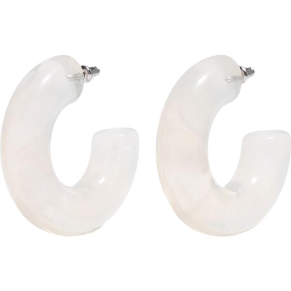 pendientes Machete blanco