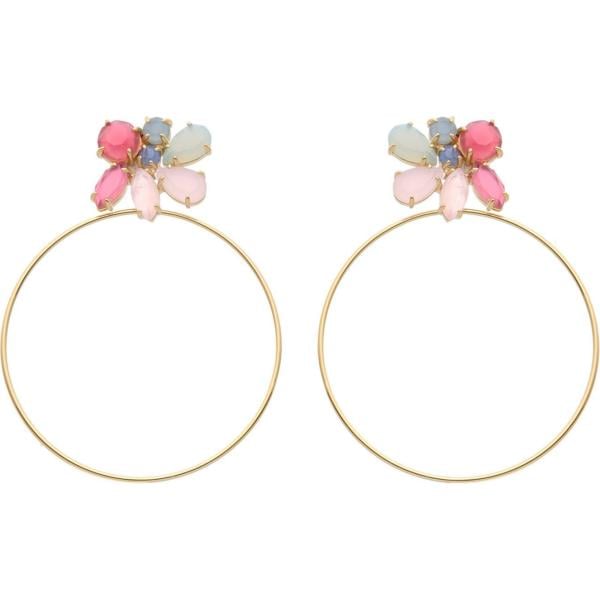 pendientes P D Paola amarillo