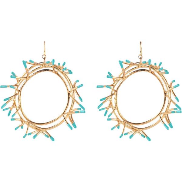 pendientes Oddical amarillo
