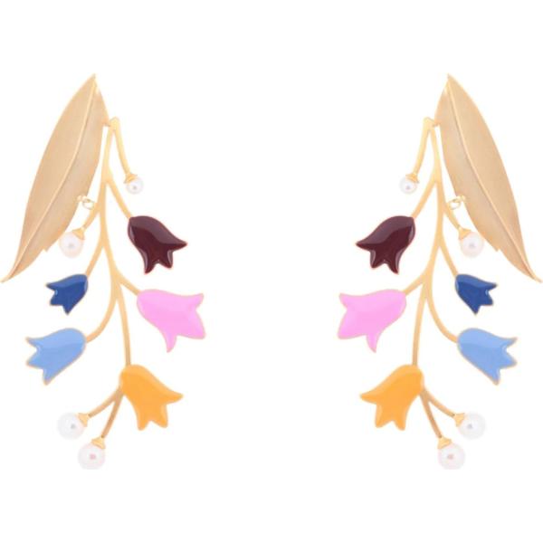 pendientes Tory Burch amarillo