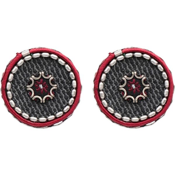 pendientes Ayala Bar rojo