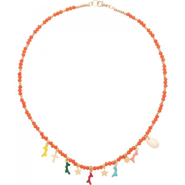 collares Lube Handmade naranja