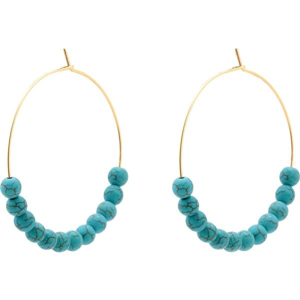 pendientes Taolei azul