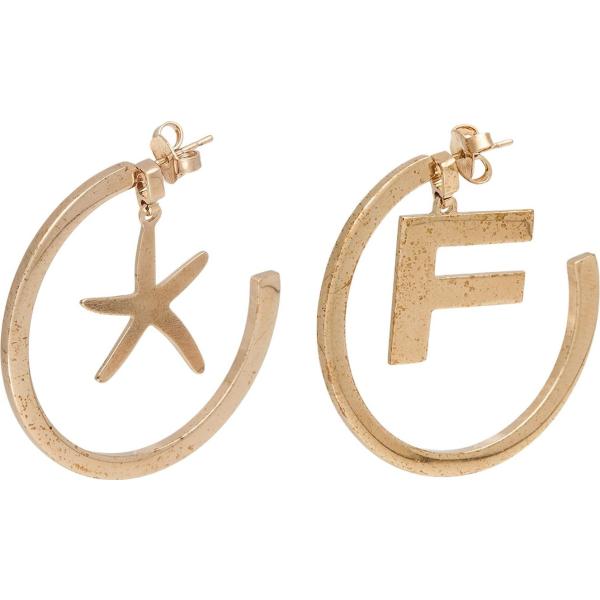 pendientes Fisico blanco