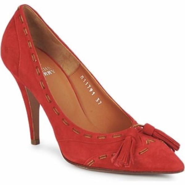 zapatos de tacón Michel Perry rojo