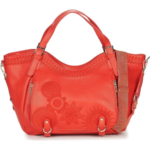 Borsa a tracolla nero Desigual rojo