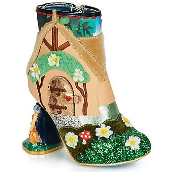 Botines verde Irregular Choice verde