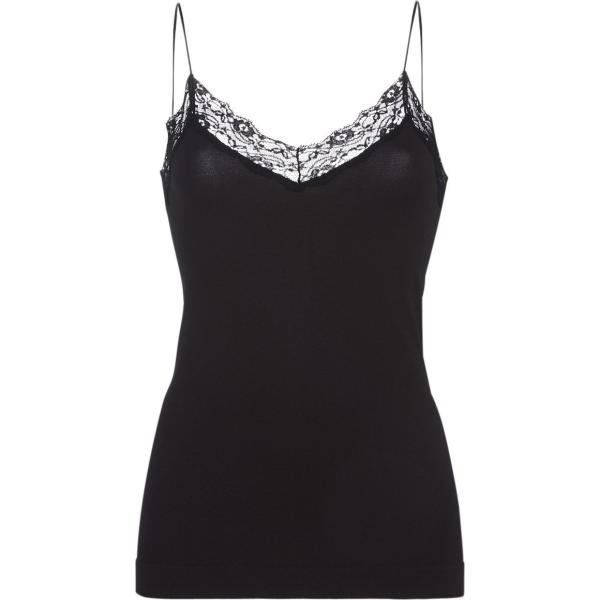 camisetas interiores Pieces negro