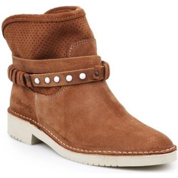 botines Wrangler marrón