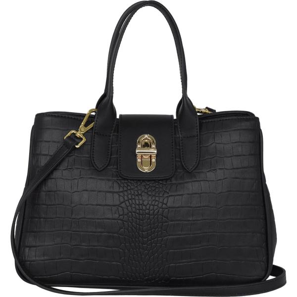 Borsa a mano Poon Switzerland negro