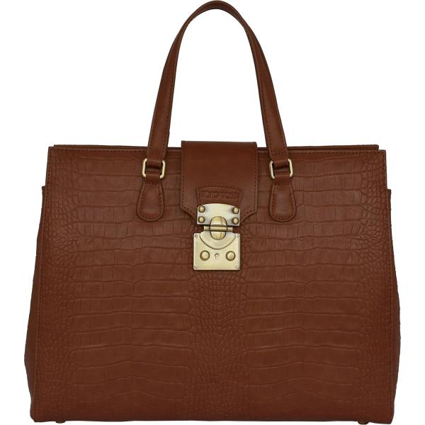 Borsa a mano Silvio Tossi - Swiss Label marrón