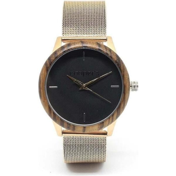 relojes analógicos Cooper S negro