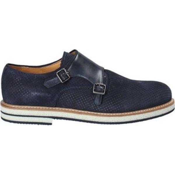 zapatos con cordones Exton azul