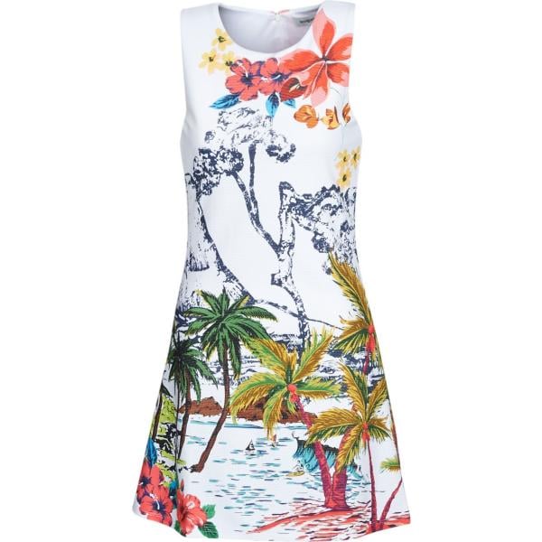 vestidos Desigual multicolor de flores