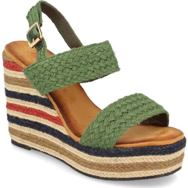 sandalias Milaya verde
