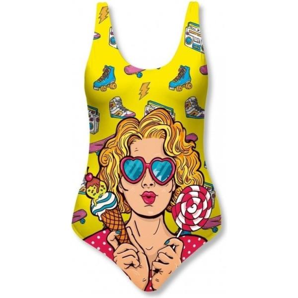 bañadores Fishikii amarillo