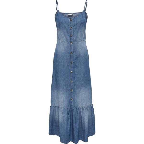 vestidos largos Jacqueline De Yong azul