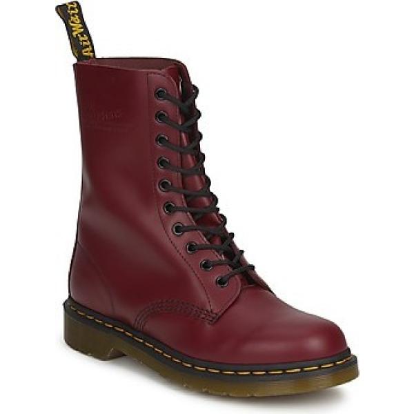 botines Dr Martens rojo