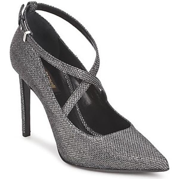 zapatos de tacón Roberto Cavalli gris