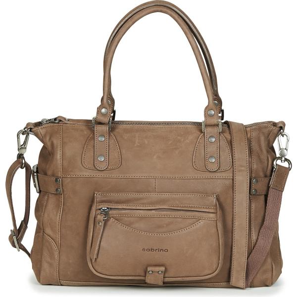Borsa a mano beige Sabrina