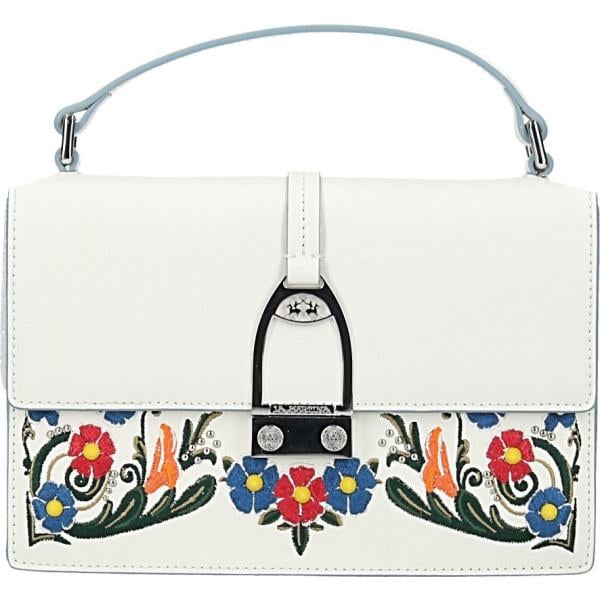 bolso de mano La Martina blanco
