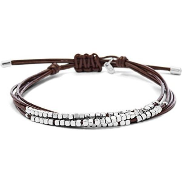 pulseras Fossil marrón