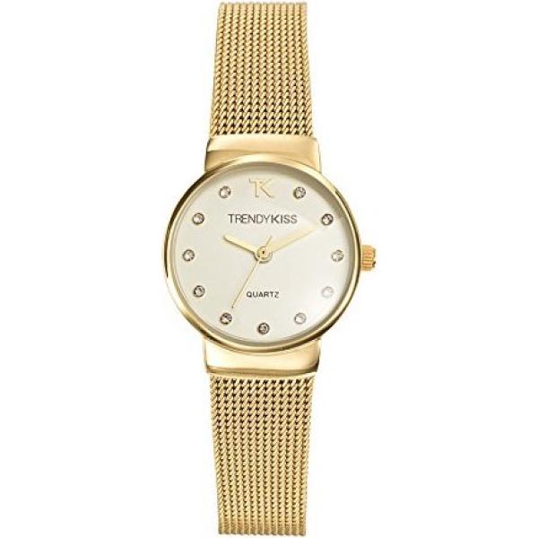relojes analógicos Trendy Kiss amarillo