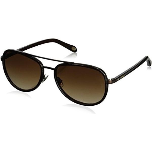 Gafas de sol y monturas para gafas graduadas Fossil marrón