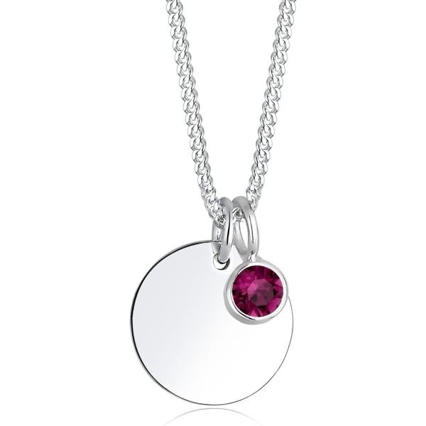 collares Elli violeta