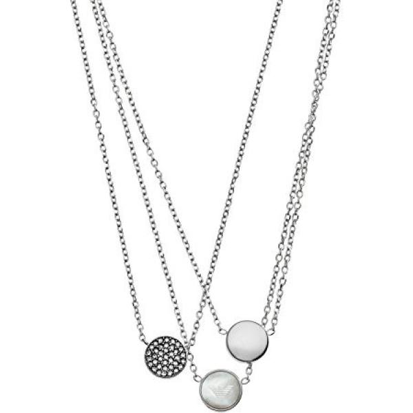 collares Emporio Armani blanco