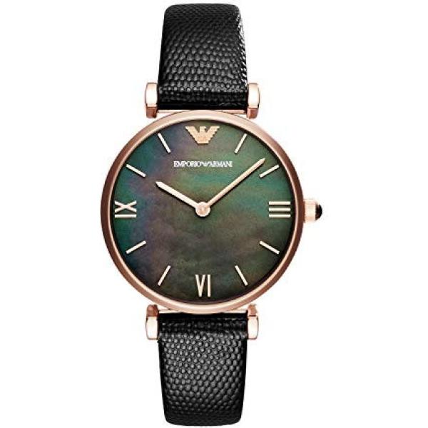 reloj analógico Emporio Armani negro