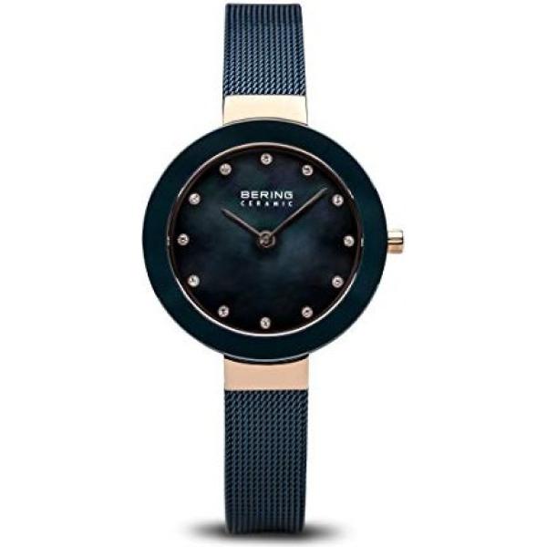 relojes analógicos Bering azul
